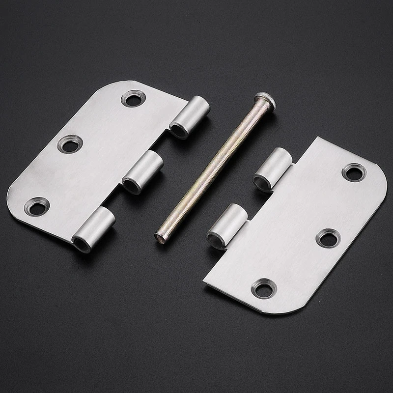 Stainless Steel Thickened Hinge Bearing Muffler Rounded Corners