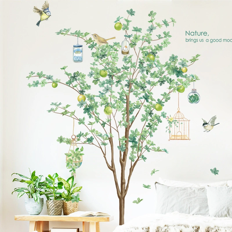 Living Room Sofa Bedside Decorative Plant Wall Stickers