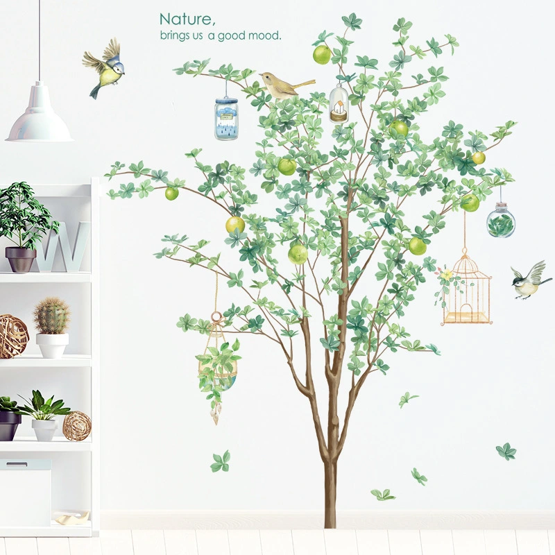 Living Room Sofa Bedside Decorative Plant Wall Stickers