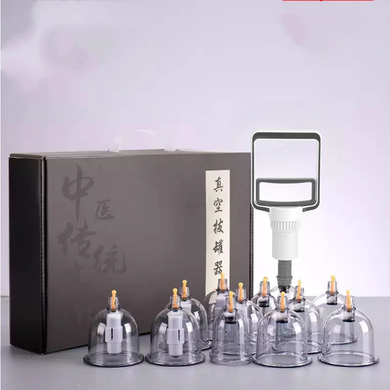 Cupping Apparatus Explosion Proof Non Glass Cupping Apparatus Multi Cupping Household Magnetic Therapy Aspirating Cupping Apparatus