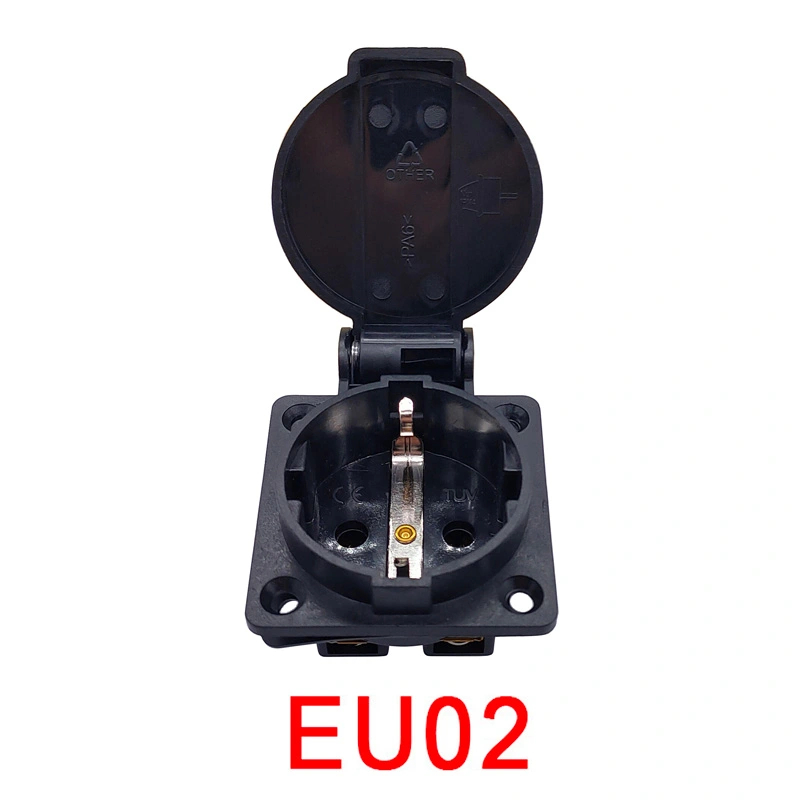 Waterproof Sockets For Machines Exported To Europe