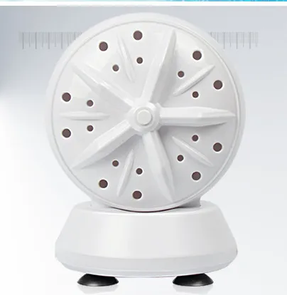 Mini Portable Ultrasonic Double Turbo Washer
