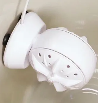 Mini Portable Ultrasonic Double Turbo Washer