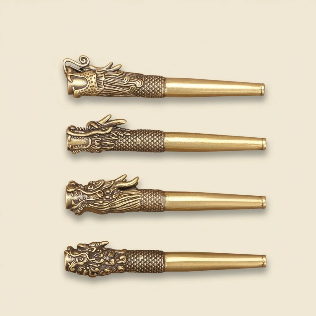 Pure Copper Faucet Cigarette Holder Pipe
