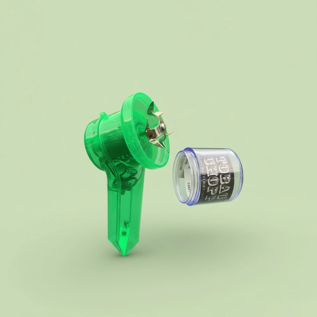 Plastic Electric Cigarette Grinder, Handle Grinder