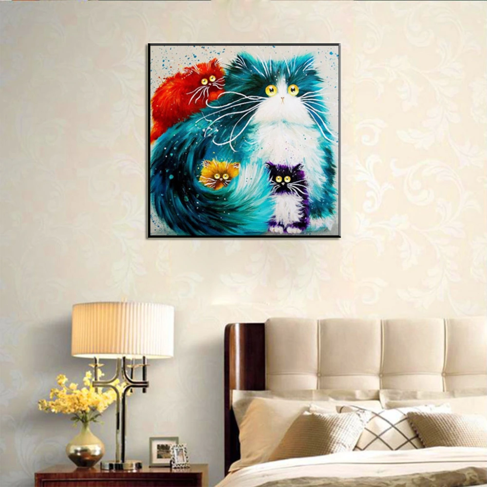 Animal Series Embroidered Cross Stitch Decorative Painting