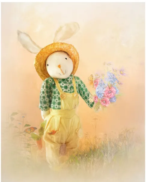 Digital Painting Soft Bunny-Digital Painting DIY Kit