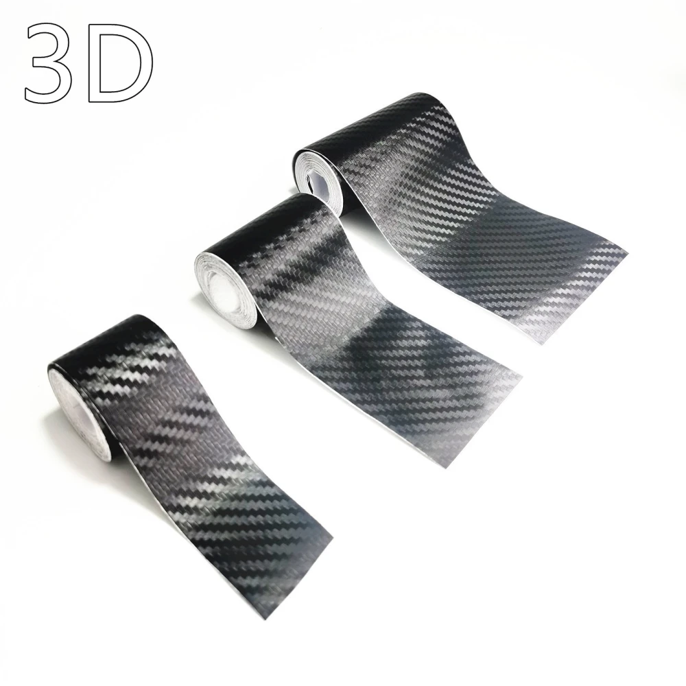 Carbon Fiber Car Sticker 3D Carbon Fiber PVC Material