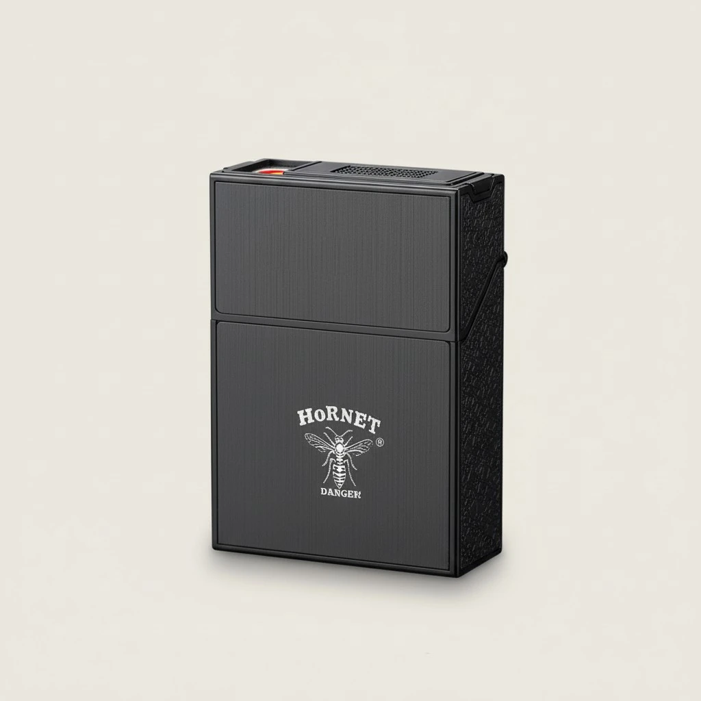 Cigarette Case Two In One Electronic Lighter