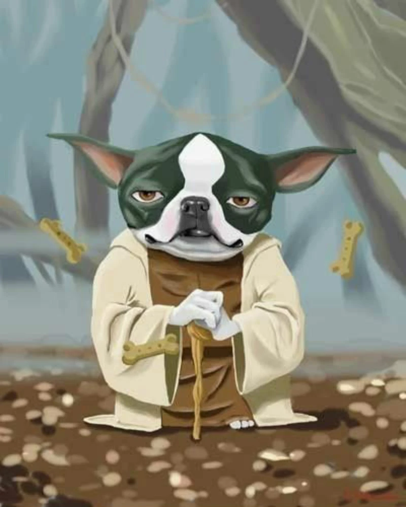 Digital Painting Zen Puppies-DIY Digital Painting Set