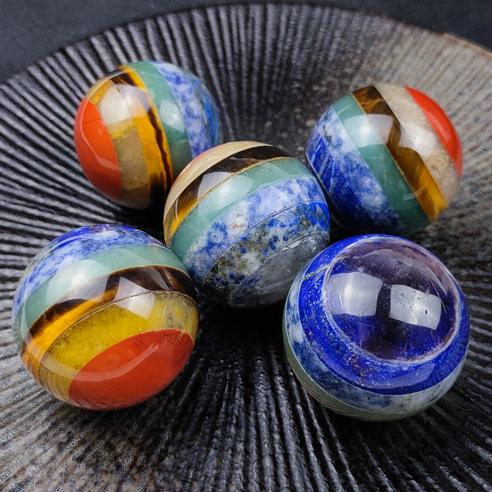 Seven Chakras 40mm Ball Decoration Health Ball