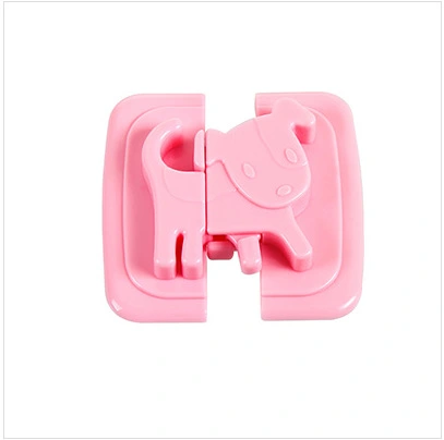 Cartoon Puppy Safety Lock Children'S Anti-Pinch Hand Cabinet Lock