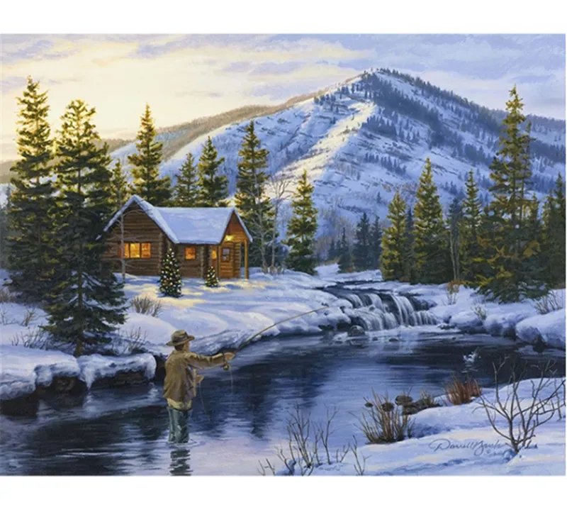 Winter Wind-DIY Digital Painting Kit