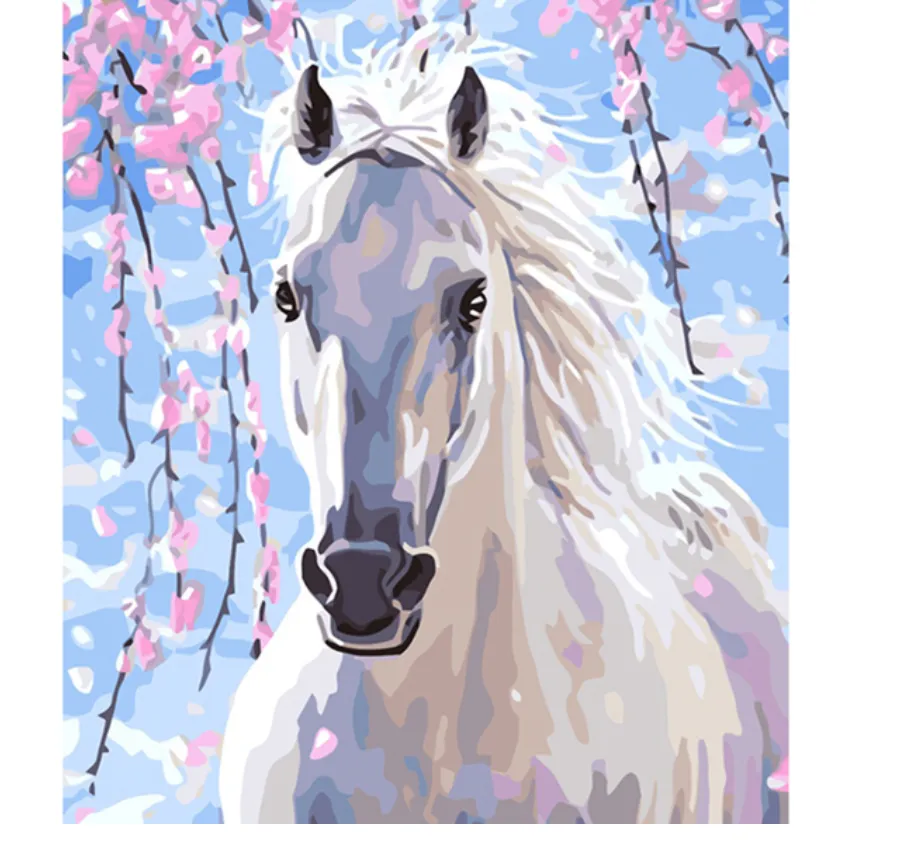 Digital Oil Painting DIY Animal Painting