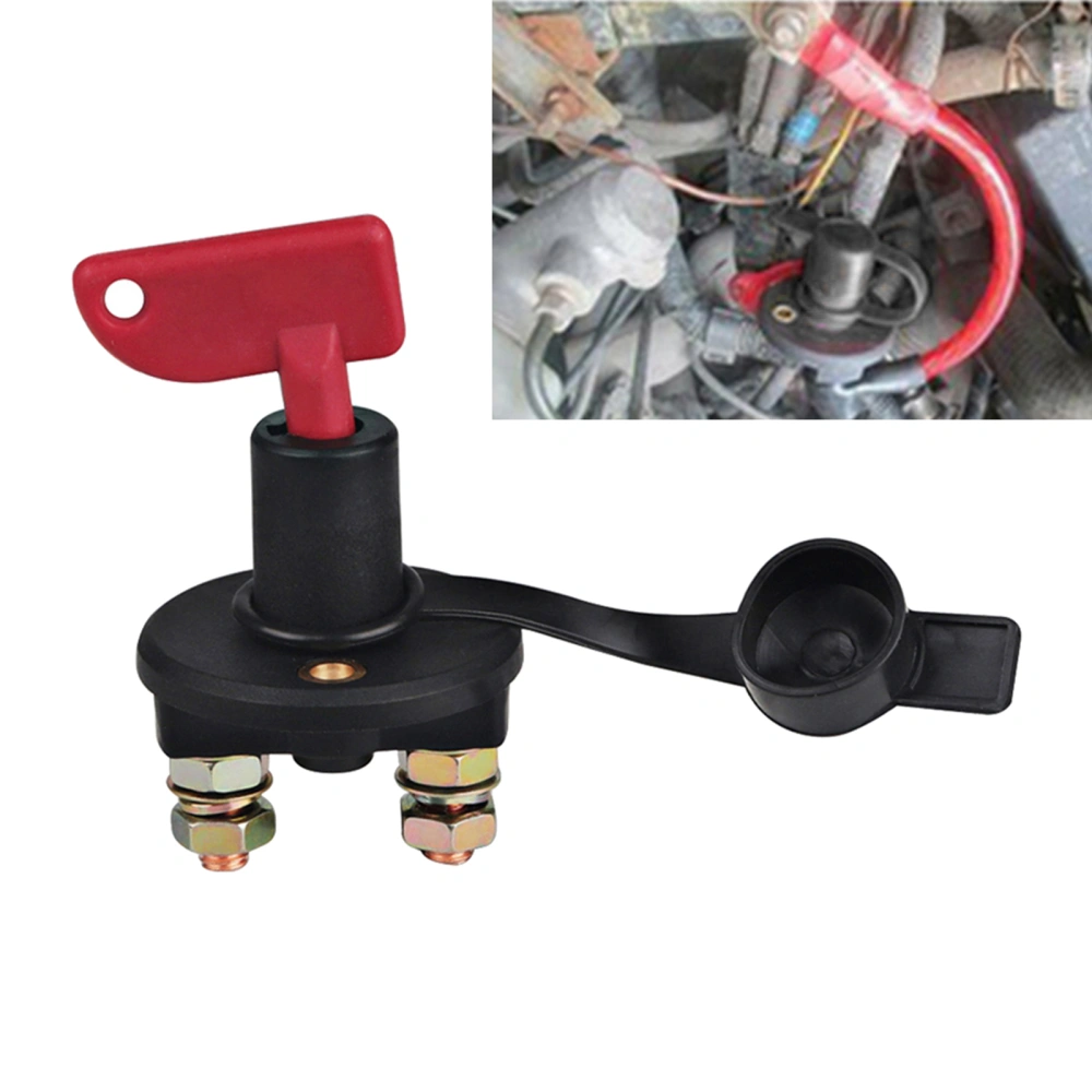 Boat Car RV Truck Battery Isolator Switch Cut Off Disconnect Power Kill Key