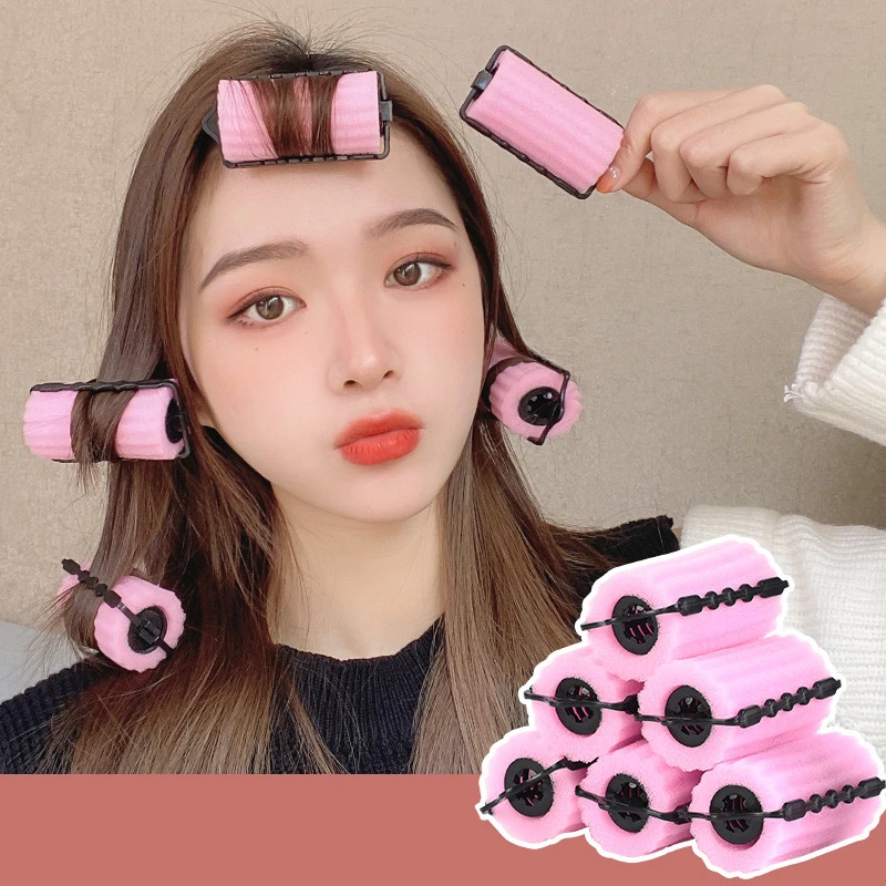 Hair Fluffy Artifact Lazy Curling Tube Big Wave Inner Buckle