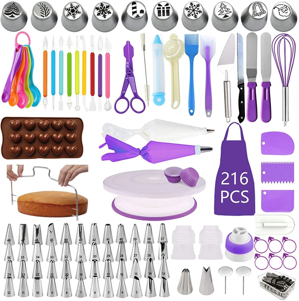 Decorating Mouth Baking Tool Set Cake Turntable