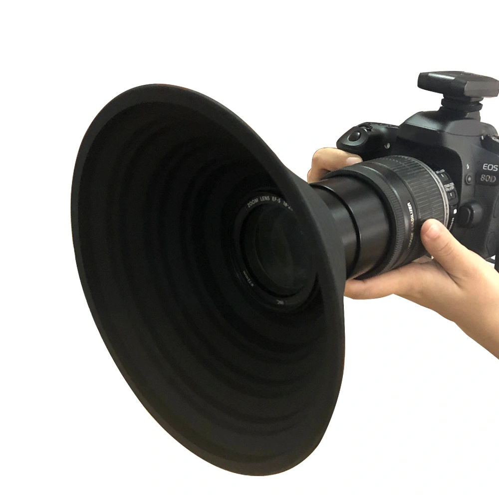 Silicone Anti-reflective SLR Camera Lens Cover