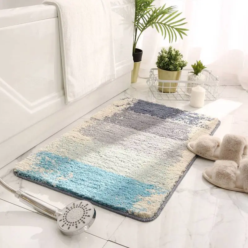 Bathroom Mat Super Absorbent Non-slip Bathroom Carpet