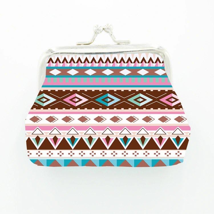 Ethnic Style Ladies Children's Gift Coin Purse Iron Buckle Bag