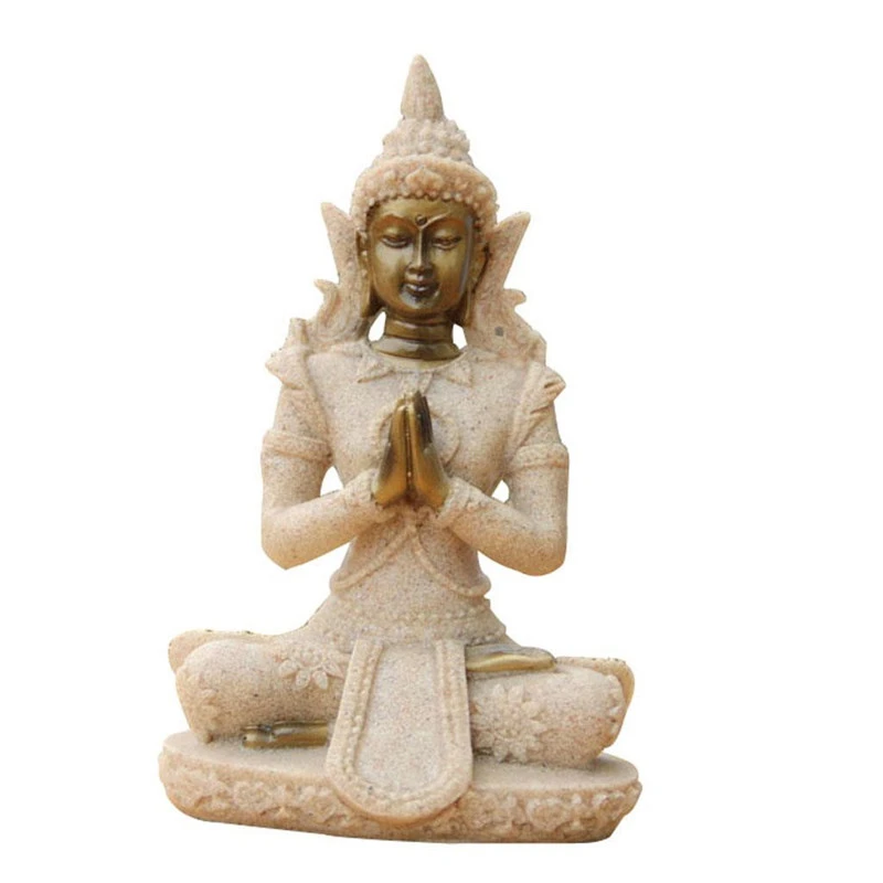 Mingze Buddha Statue Resin Decoration Southeast Asian Style