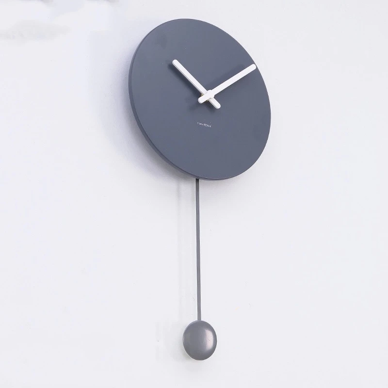 Living Room Swing Wall Clock Simple Silent Nordic Clock Creative Wall Clock