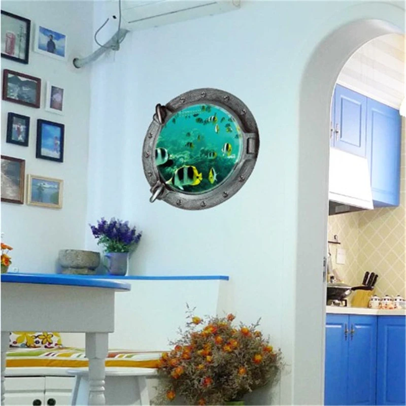 Wall Stickers 3D Stereo Living Room Bedroom TV Background