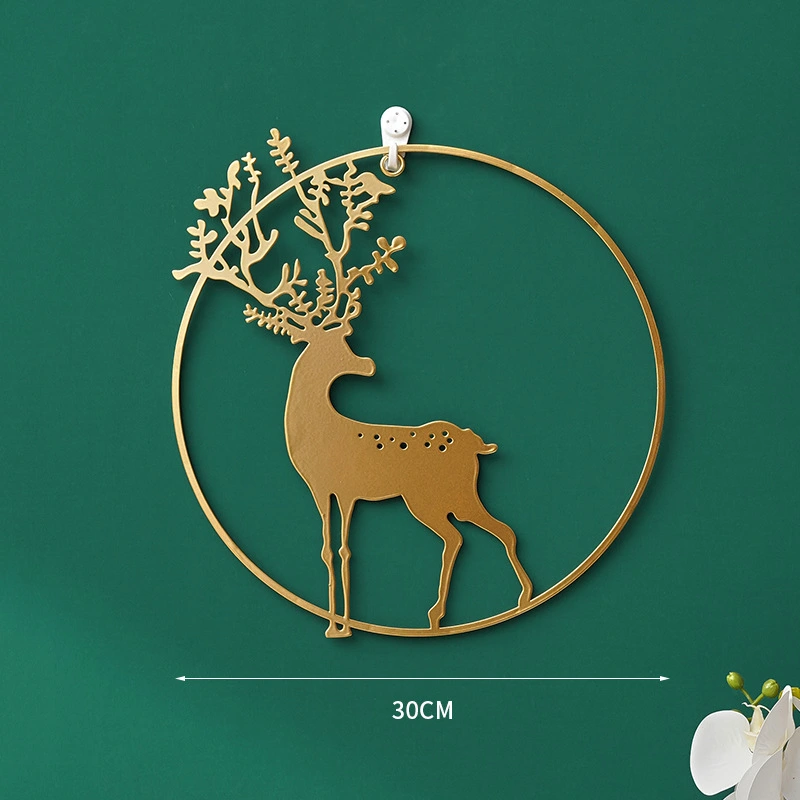Nordic Porch Elk Ornaments Wall Decorations