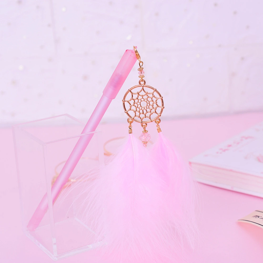 Dream Catcher Feather Pendant Gel Pen