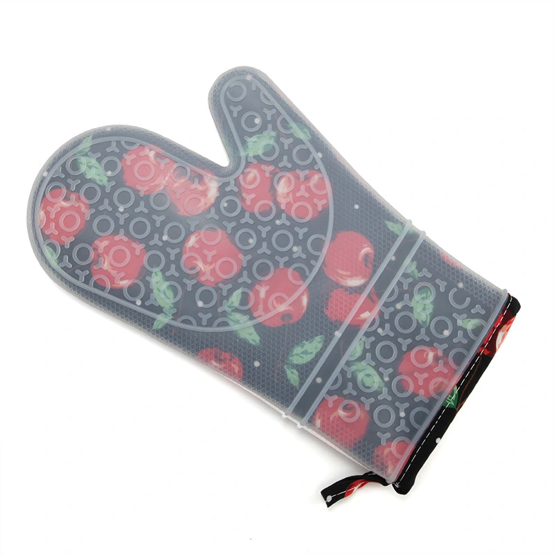 Baked Silicone Microwave Heat Insulation Gloves