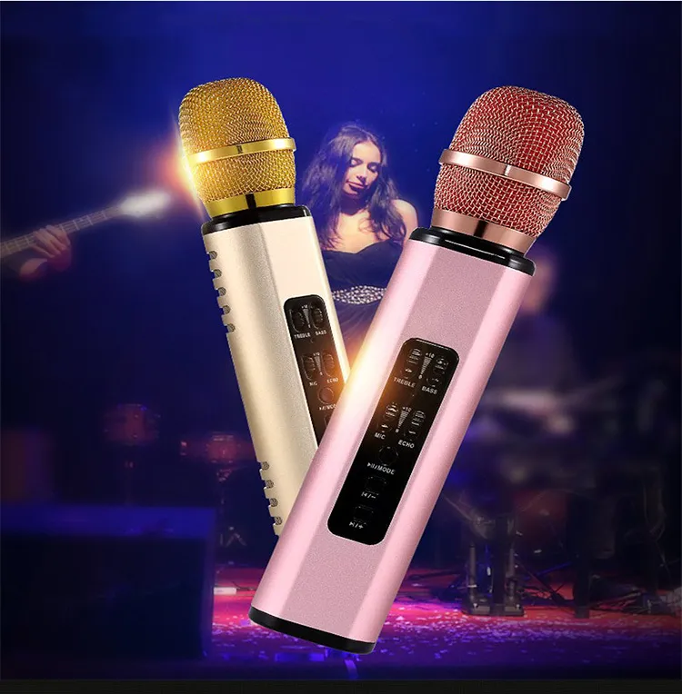 Bluetooth Wireless Microphone For Singing And Recording