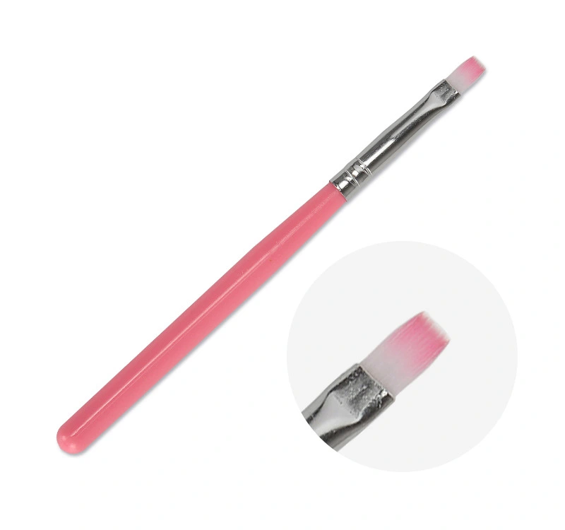 Short Rod Brush Nail Art Short Rod Light Therapy Pen Painted Gel Brush