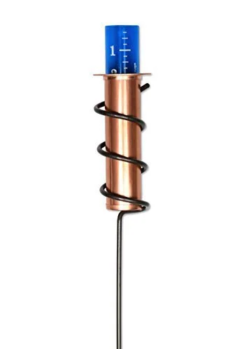 Rain Gauge Copper Rain Gauge Garden Water Gauge