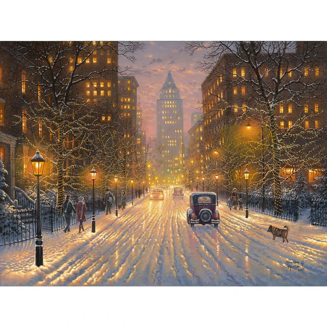 City Lights - DIY Painting By Numbers Kit