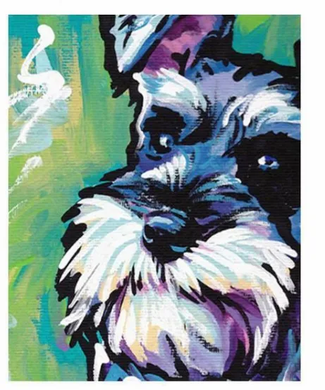 Clever Dog -  Painting By Numbers Kit