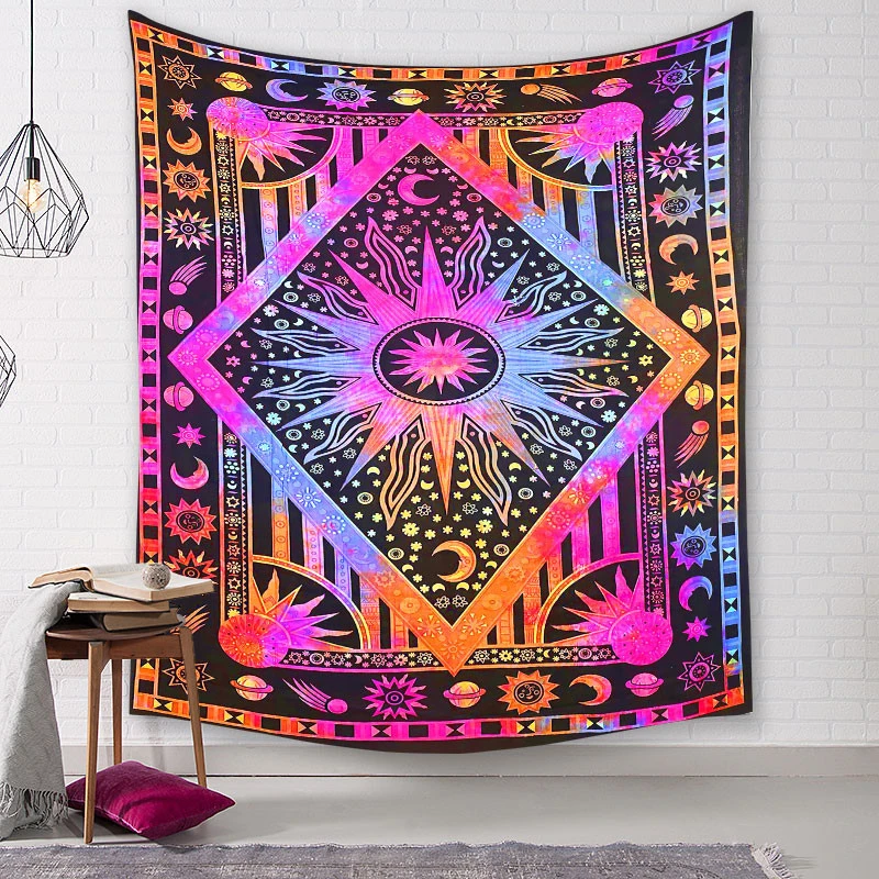 Mandala Series Printing Home Tapestry Hanging Cloth Room Bedroom