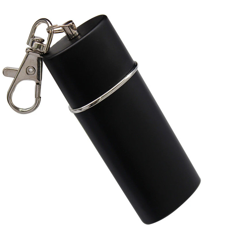 Creative Portable Zinc Alloy Ashtray Personality With Keychain