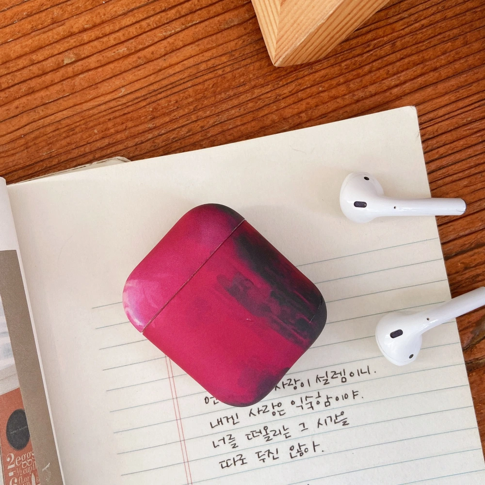 Compatible with Apple, Protective Soft Shell, Suitable For Ink And Oil Painting Earphone Protective Cover