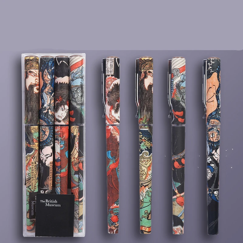 Chenguang British Museum joint name Egypt cute god limited press type gel pen 0.5
