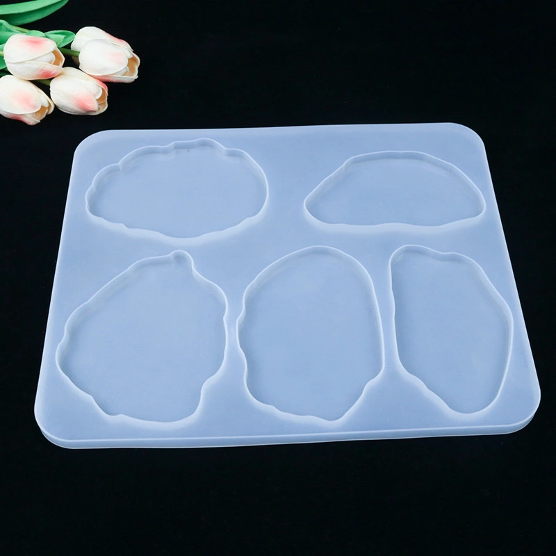 Triumphant Diy Crystal Epoxy Mold Coaster Set Set Special-shaped Mirror Mold