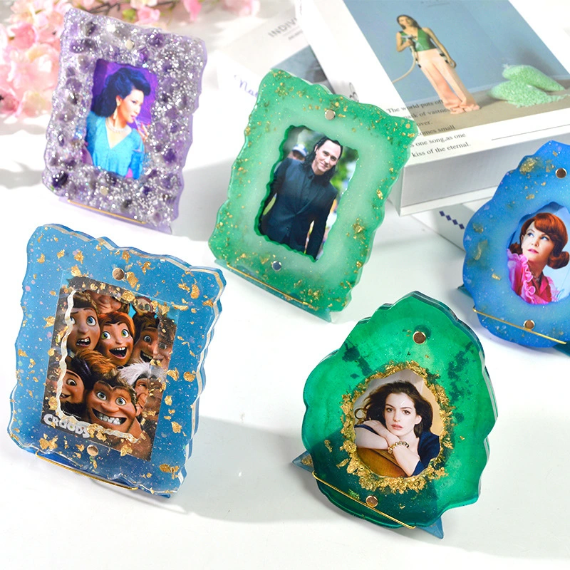 Photo Frame Mold Silicone Mold Frame Material Package Square Oval