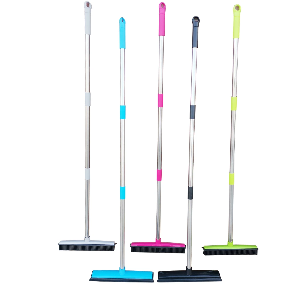 Three Section Pole Carpet Removal Broom To Scrape Dust