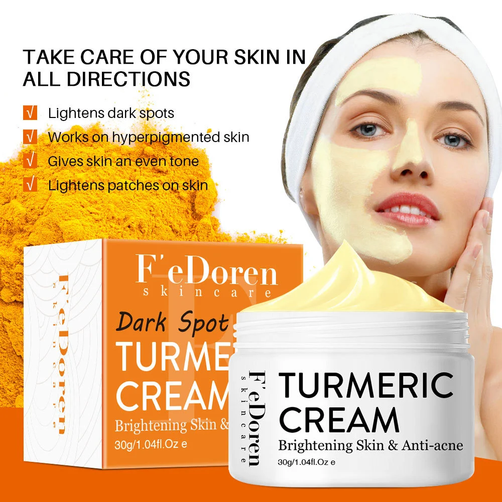 Turmeric Cream To Brighten Skin Tone