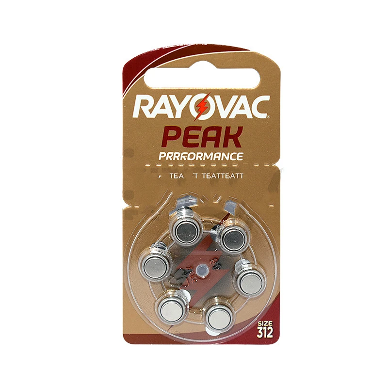 LTECH Hearing Aid Battery RAYOVAC Peak