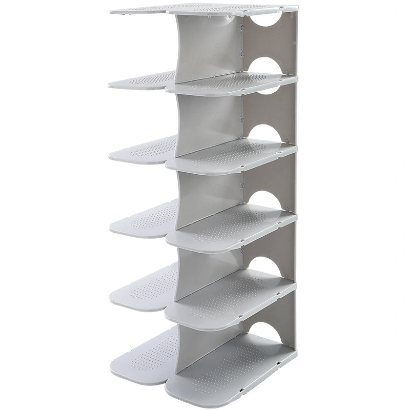 Space Saving Shoe Rack Bathroom Kitchen Shoe Slippers Rack