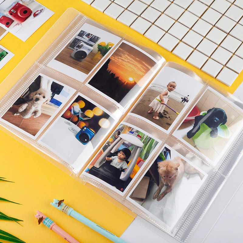 Wholesale Supply Of  3 Inch Photo Literacy Card Interstitial Mini Photo Album Album Book 9 Square Grid Photo Album