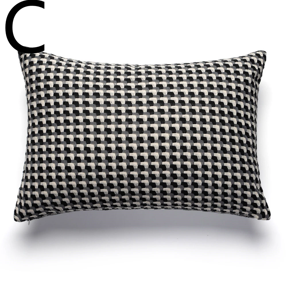 Scandinavian Style Ins Office Lumbar Support Pillowcase Lumbar Pillow