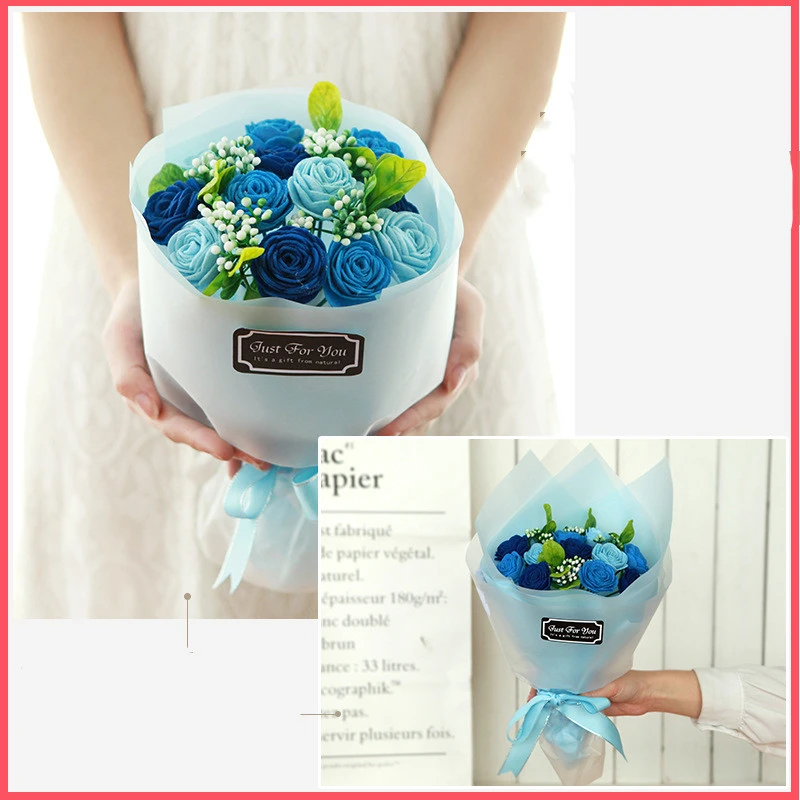 Sunflower Sunflower Bouquet Non Woven Handmade Diy