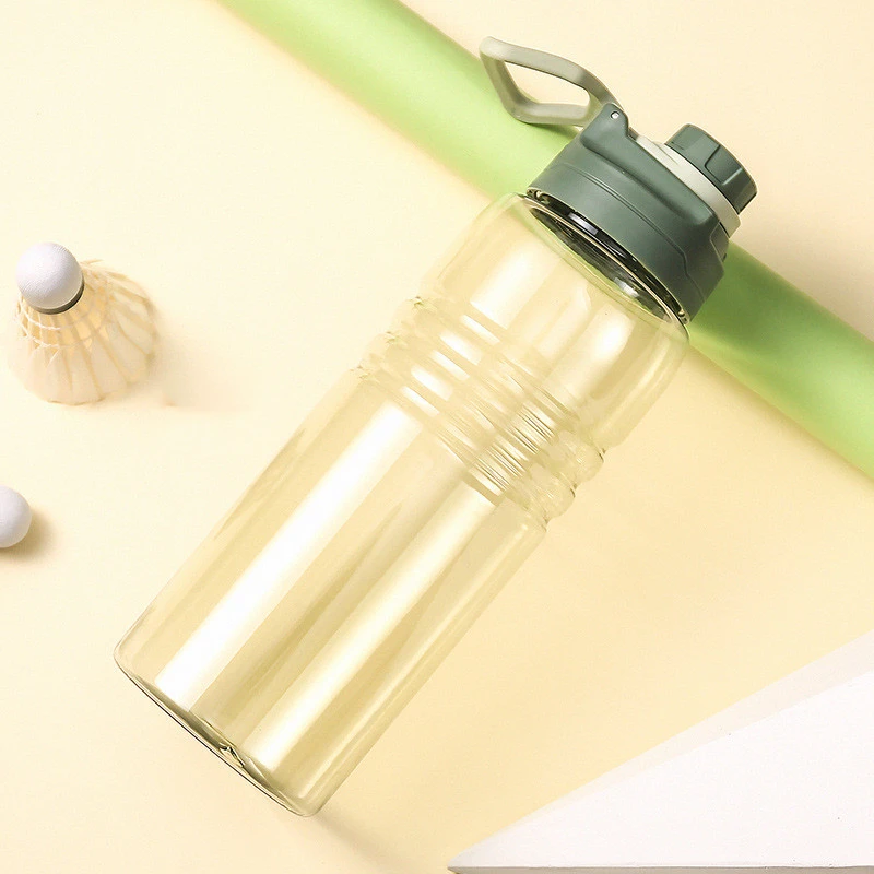 Construction Site 1L Large Capacity Water Cup Outdoor Plastic Water Bottle Portable In Summer