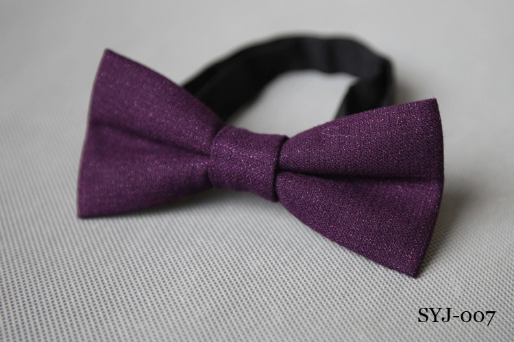 Men's Vintage Wool Bow Tie British Korean Fashion